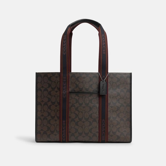 coach-outlet-large-smith-tote-in-signature-canvas-brown-1