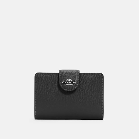 coach-outlet-medium-corner-zip-wallet-black-1