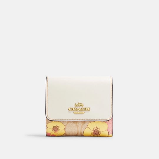coach-outlet-small-trifold-wallet-in-signature-canvas-with-floral-cluster-print-multi-one-size-1