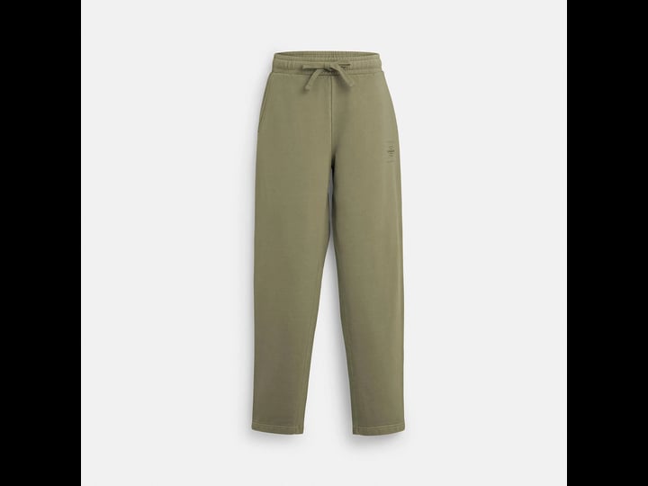 coach-outlet-sweatpants-in-organic-cotton-dark-olive-xlarge-regular-1