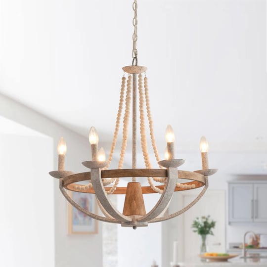 coastal-distressed-white-wooden-6-light-beaded-candle-chandelier-1