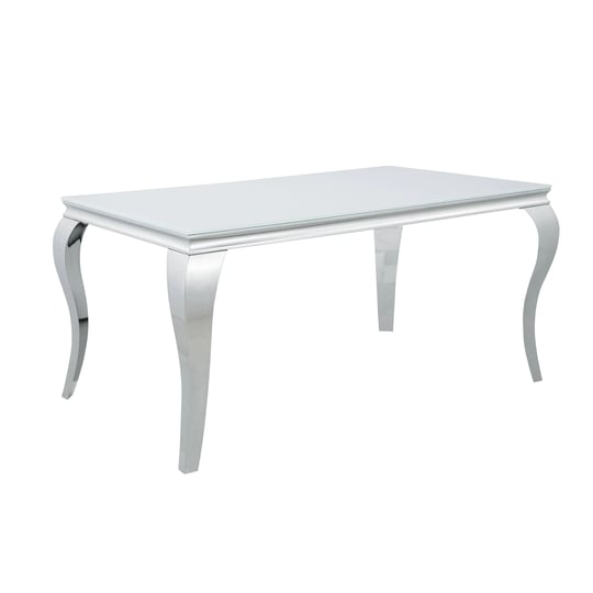 coaster-carone-glass-top-dining-table-white-and-chrome-1