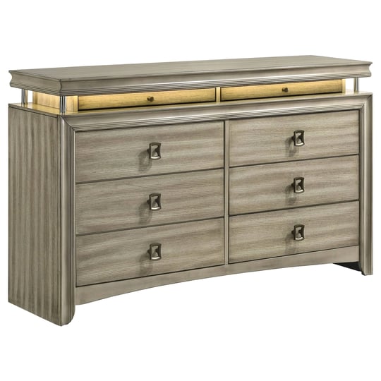 coaster-furniture-giselle-8-drawer-bedroom-dresser-with-led-rustic-beige-1