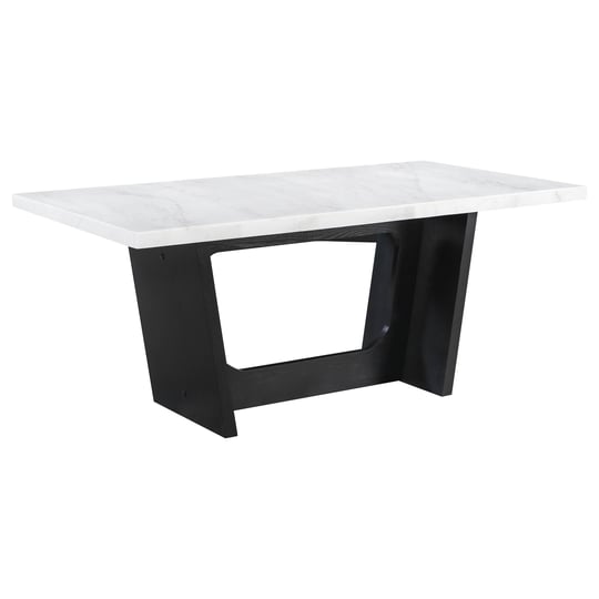 coaster-osborne-trestle-base-marble-top-dining-table-espresso-and-white-1