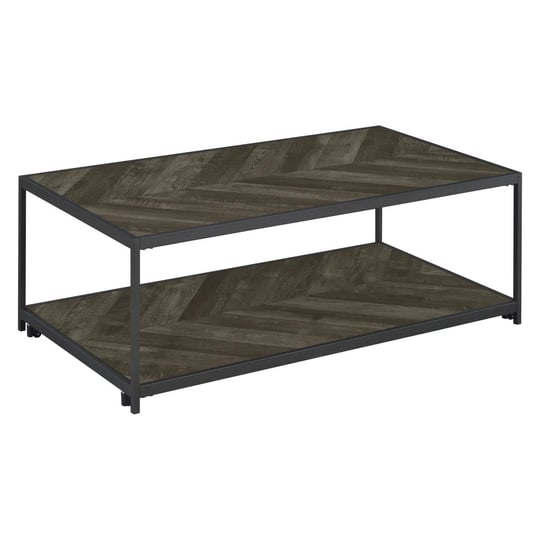 coaster-rustic-grey-herringbone-coffee-table-1