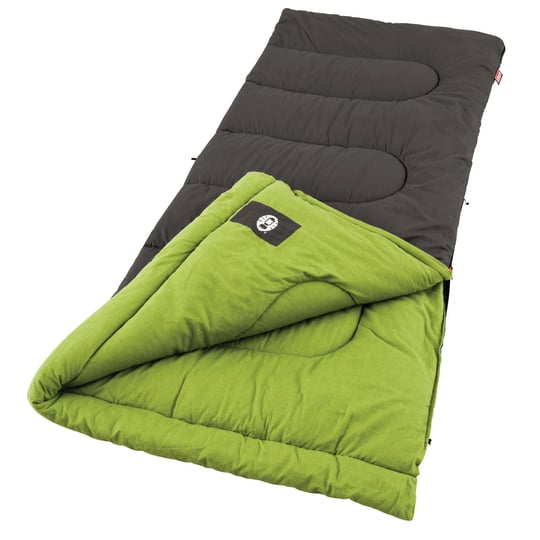 coleman-duck-harbo-sleeping-bag-brown-green-1