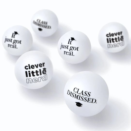 college-grad-pong-balls-6ct-holiday-occasion-party-supplies-1