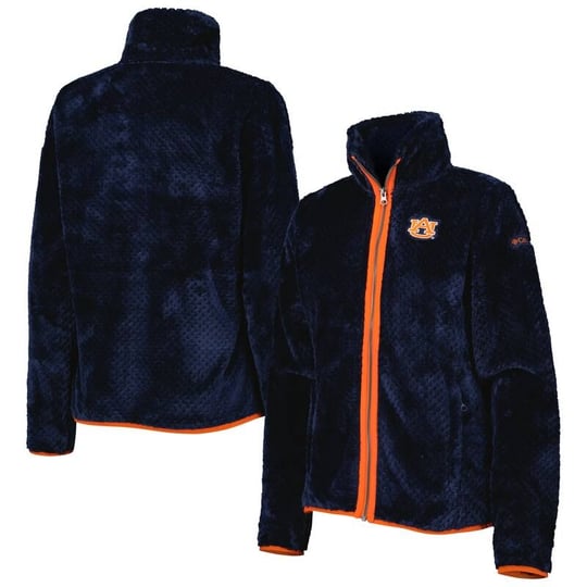 columbia-womens-auburn-tigers-fire-side-ii-sherpa-full-zip-jacket-navy-size-small-fleece-1