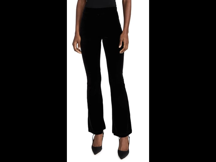 commando-velvet-flare-leggings-black-1
