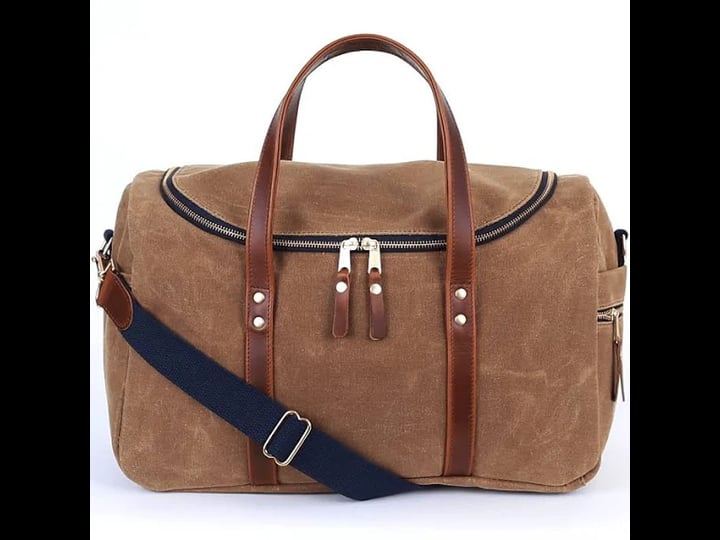 commuter-duffel-bag-tan-brown-with-shoe-laptop-compartments-hudson-sutler-1