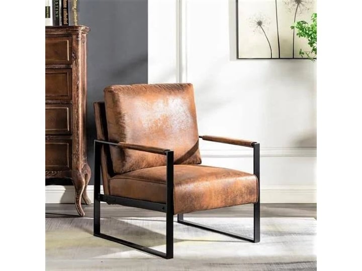 container-furniture-direct-classic-mid-century-modern-accent-chair-with-durable-square-metal-frame-a-1