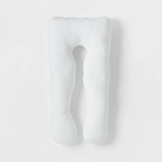 cool-touch-pregnancy-u-shaped-body-pillow-white-threshold-1
