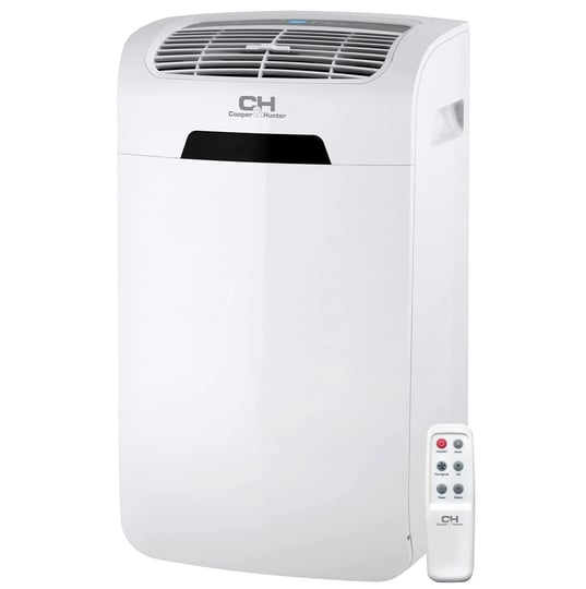 cooper-hunter-14000-btu-115v-dual-hose-heat-pump-portable-air-conditioner-and-heater-including-remot-1