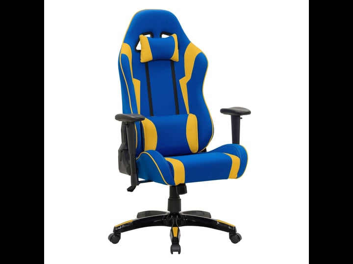 corliving-blue-and-yellow-high-back-ergonomic-gaming-chair-1