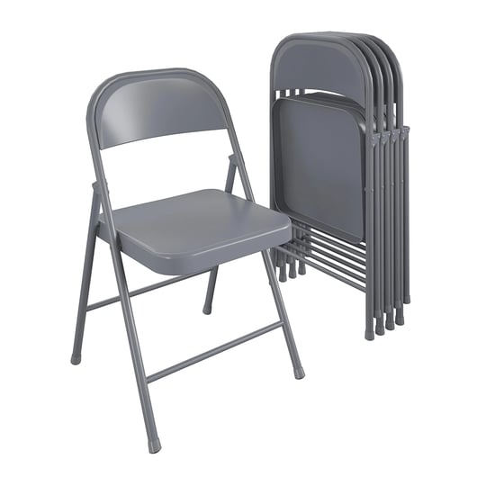 cosco-smartfold-all-steel-folding-chair-4-pack-grey-1