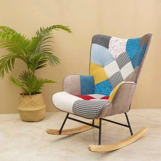 cosotower-rocking-chair-mid-century-fabric-rocker-chair-with-wood-legs-and-patchwork-linen-for-livin-1
