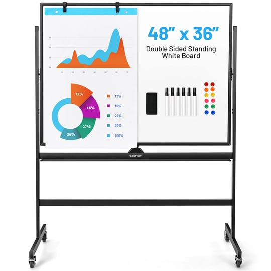 costway-48-x36-mobile-magnetic-double-sided-reversible-board-in-white-1