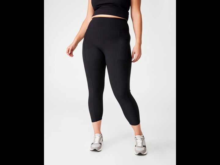 cotton-on-womens-active-rib-pocket-leggings-black-size-14w-1