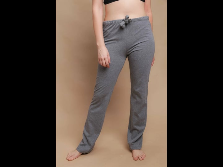 cottonique-w12208-latex-free-organic-cotton-drawstring-lounge-pants-melange-grey-1
