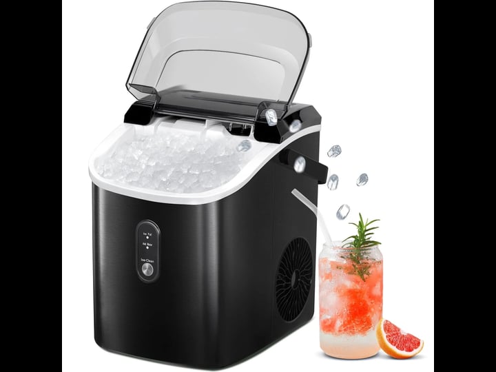 cowsar-34-lb-countertop-or-portable-nugget-ice-maker-black-stainless-steel-energy-star-z580012-1