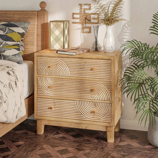cozayh-3-drawer-farmhouse-dresser-with-handicraft-wood-ring-motif-rustic-nightstand-wooden-finish-bo-1