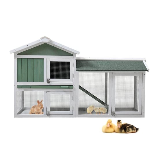 coziwow-2-tier-wooden-rabbit-hutch-bunny-cage-with-waterproof-roof-tray-1
