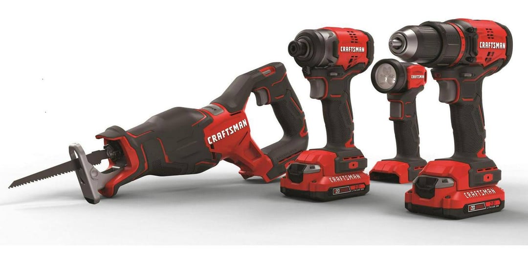 craftsman-cmck420d2-v20-brushless-cordless-4-tool-combo-kit-1