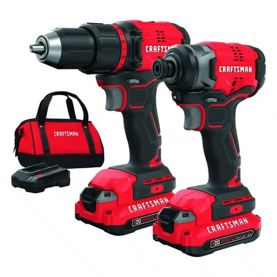 craftsman-v20-cordless-drill-combo-kit-2-tool-cmck210c2-1