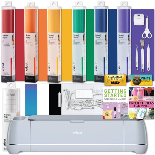 cricut-maker-3-machine-tools-and-rainbow-vinyl-bundle-1