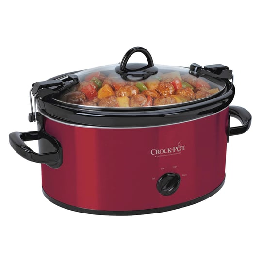 crock-pot-sccpvl600-r-slow-cooker-6-qt-capacity-240-w-manual-control-stainless-steel-red-1