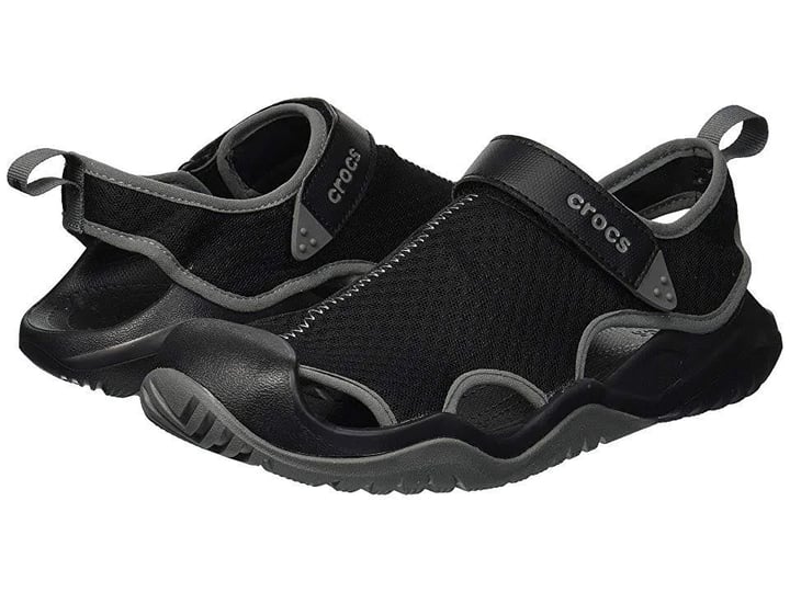 crocs-mens-swiftwater-mesh-deck-sandals-black-size-8-0-m-1