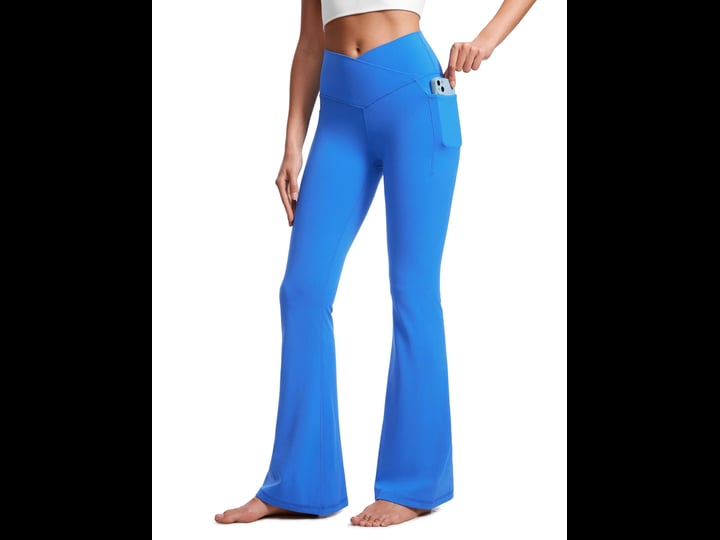 crz-yoga-womens-butterluxe-v-waisted-crossover-pockets-flare-leggings-31-sparkle-blue-xxs-1