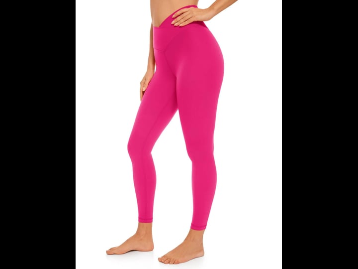 crz-yoga-womens-high-rise-butterluxe-yoga-leggings-25-v-cross-waist-granita-pink-m-1