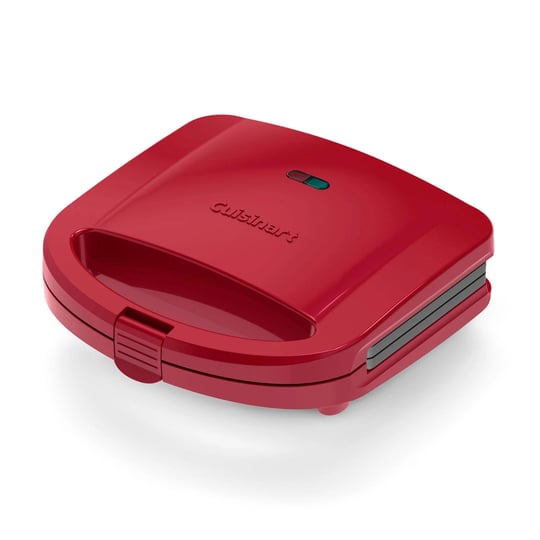 cuisinart-csm-4rsda-non-stick-two-at-a-time-sandwich-maker-red-1
