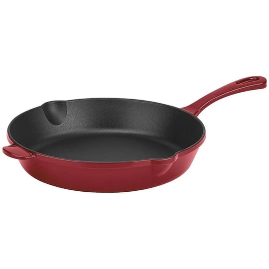 cuisinart-enameled-cast-iron-10-round-fry-pan-red-1