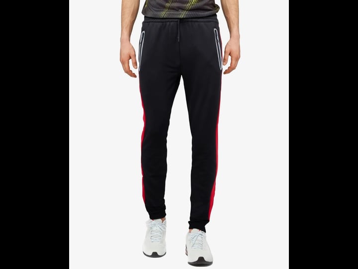 cultura-mens-side-stripe-tech-fleece-jogger-in-black-red-size-medium-1