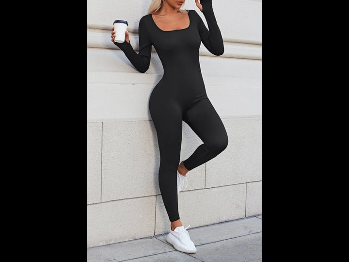 cupshe-black-ribbed-knit-square-neck-active-jumpsuit-blackl-1