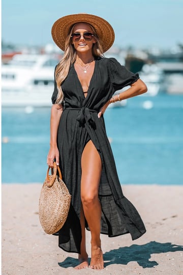 cupshe-swim-coverups-open-front-cover-up-duster-kimono-black-l-1