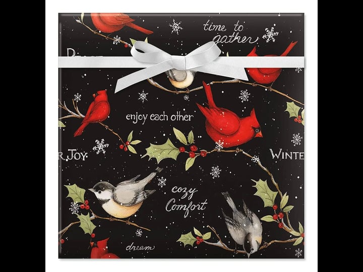 current-birds-on-black-jumbo-rolled-multi-color-paper-gift-wrap-paper-61-sq-ft-size-one-size-1