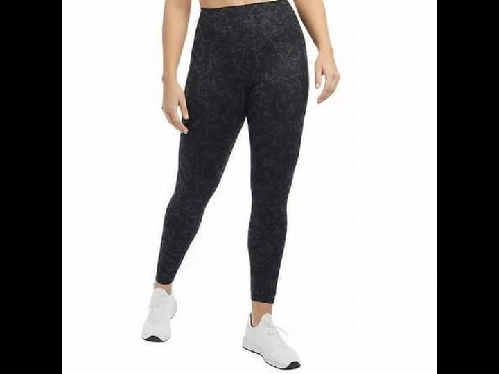 danskin-contour-legging-cascade-print-size-small-womens-blue-1