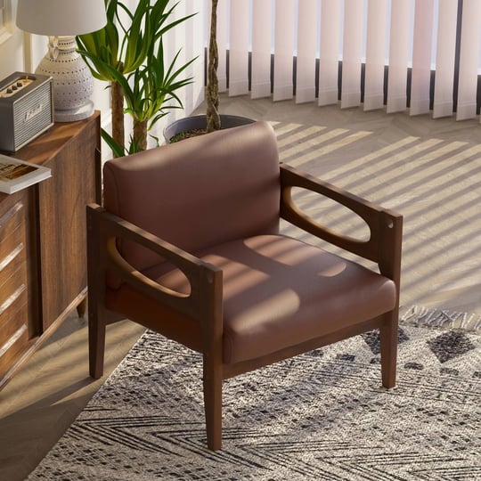 dawn-whisper-mid-century-modern-pu-leather-aceent-chair-solid-wood-upholstered-armchair-for-living-r-1