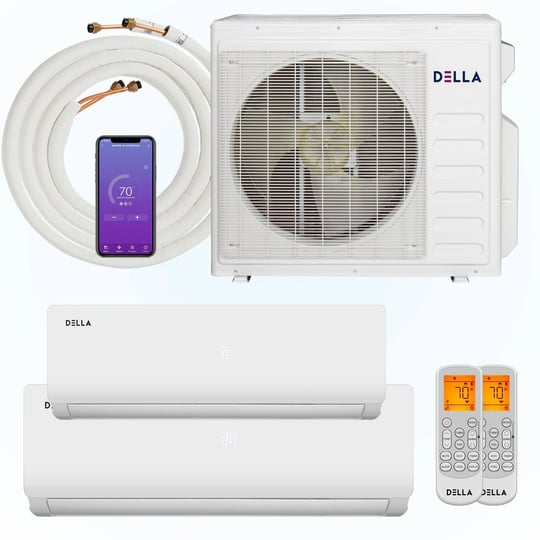 della-27k-btu-odu-2-dual-zone-9000-18000-btu-19-seer2-208-230v-cools-up-to-1400-sq-ft-wifi-multi-zon-1