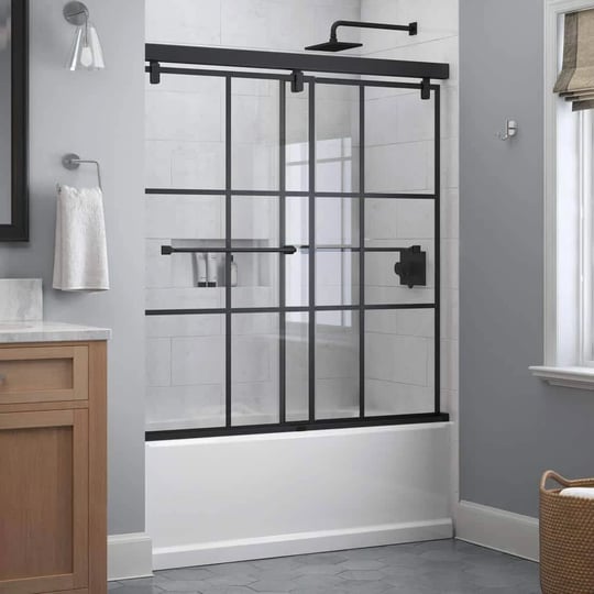 delta-everly-60-in-x-59-1-4-in-mod-semi-frameless-sliding-bathtub-door-in-matte-black-and-1-4-in-6mm-1