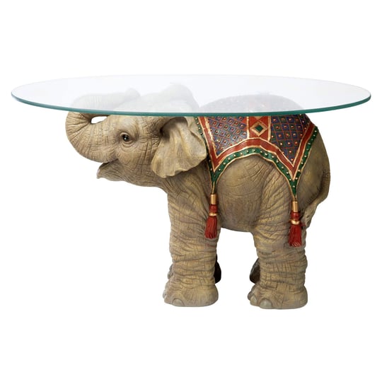 design-toscano-jaipur-elephant-festival-glass-topped-cocktail-table-1