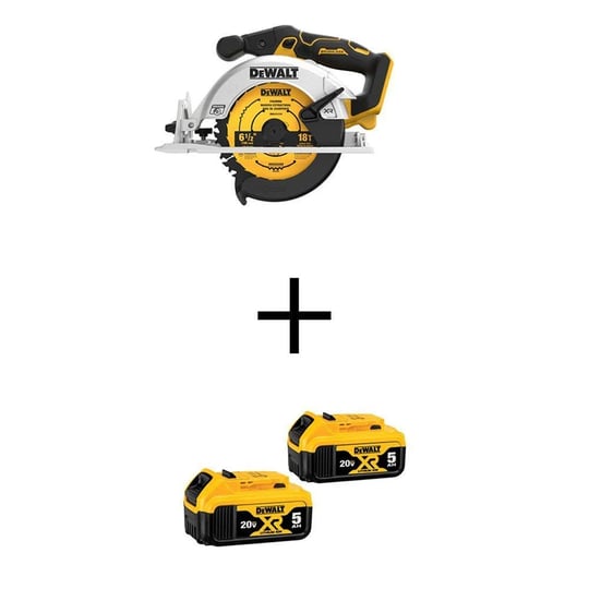 dewalt-dcs565bwcb205-2-20v-max-lithium-ion-cordless-brushless-6-1-2-in-sidewinder-style-circular-saw-1