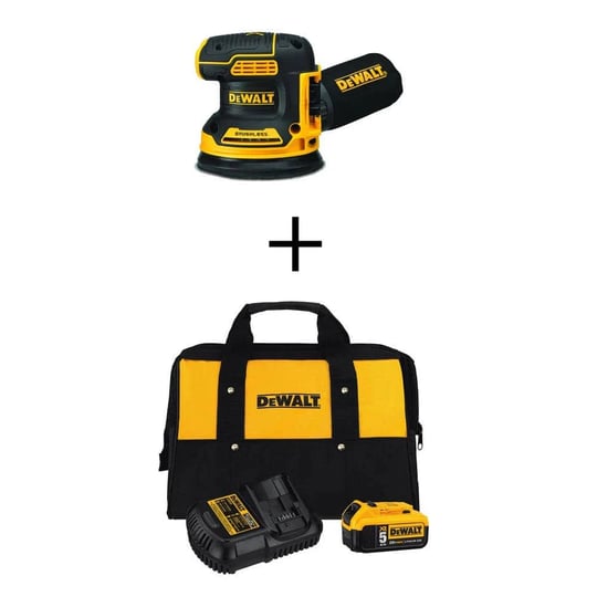 dewalt-dcw210bw205ck-20v-max-xr-cordless-brushless-5-in-random-orbital-sander-1-20v-lithium-ion-5-0a-1