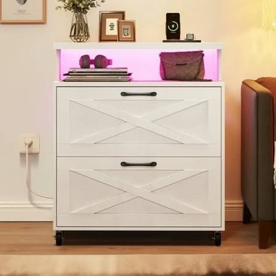 dextrus-2-drawer-file-cabinet-with-charging-station-led-light-lateral-rolling-filing-cabinet-with-op-1