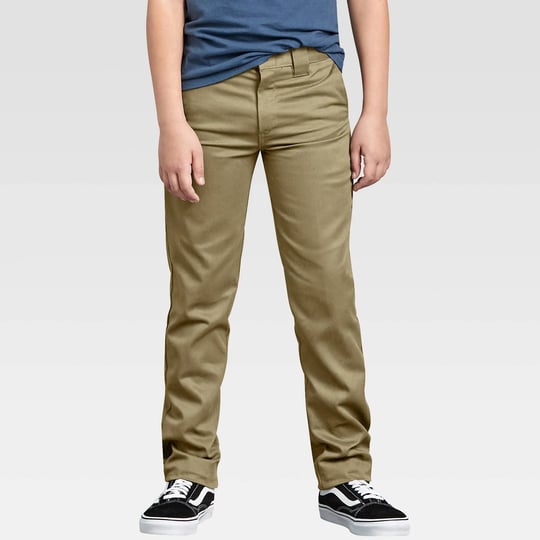 dickies-qp801-boys-skinny-straight-pant-khaki-size-20-1
