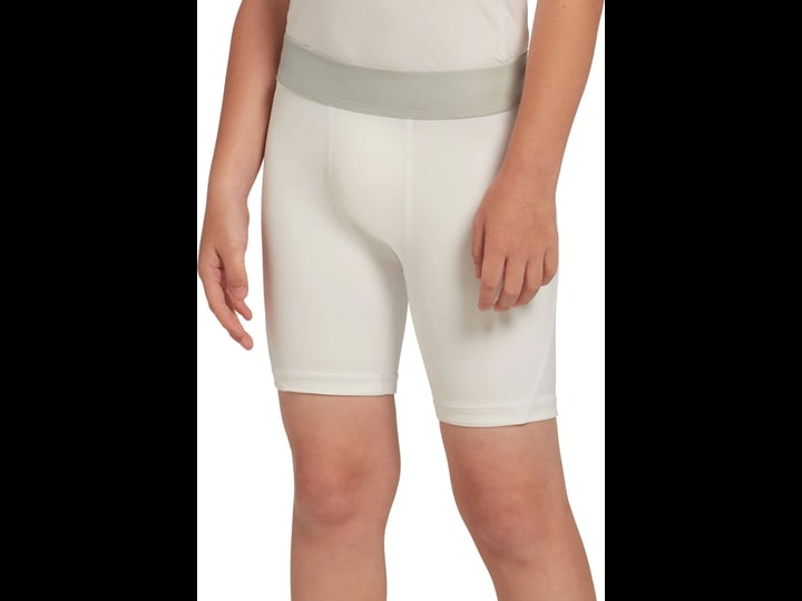 dicks-sporting-goods-boys-pure-white-compression-shorts-m-1