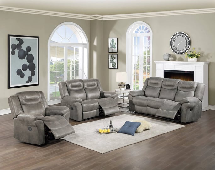 dina-slate-gray-breathable-leatherette-manual-recliner-sofa-1